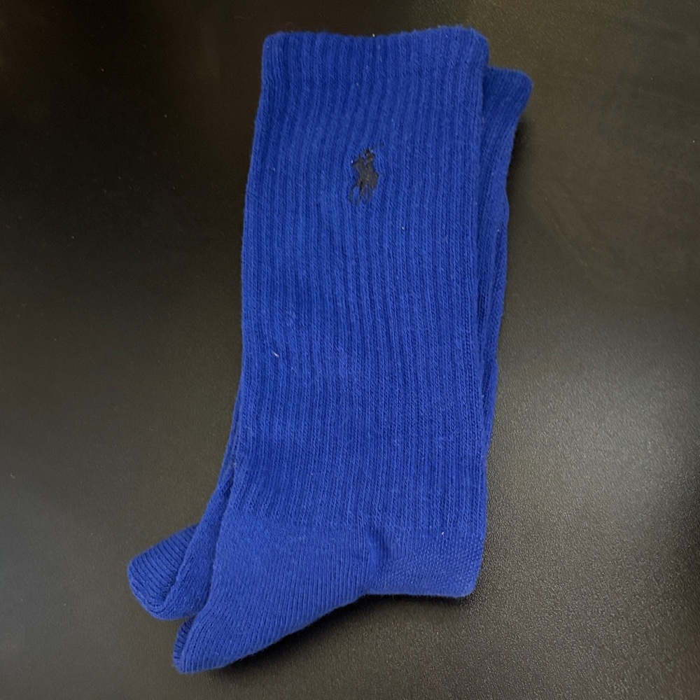 Polo by Ralph Lauren Men's Royal Blue Casual Socks